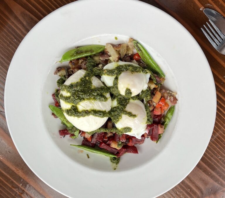 Roasted Beet & Burrata Hash